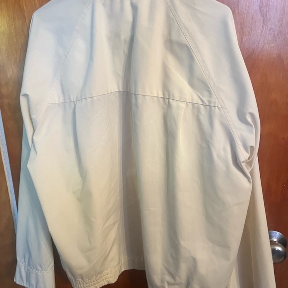 Classic Vtg SEARS MENS STORE WINDBREAKER Size XL TALL Beige - Picture 4 of 7